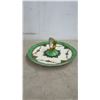 Image 3 : 1930's Noritake Porcelain Candy Dish Made in Japan & Whimsical "Drunk" Sign Post Thermometer