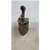 Image 5 : Antique Charcoal Box Iron with Chicken/Rooster Latch