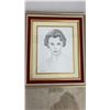 Image 6 : 2 Hollywood Stars Pencil Sketches - Framed Pictures by Artist Stinson 15 x 13"; Taylor Swift