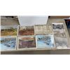 Image 2 : Vintage Large Lot of Posters Mostly Laminated, Scenic, Wildlife