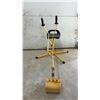 Image 3 : Construction Inspired Kids Ride on Metal Sand Digger Excavator Backyard Sandpit Toy Yellow 45 x 12