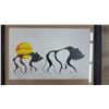Image 2 : Framed Limited Edition 189/200 Art Print by OJIBWAY Artist John Paul Lavand, Featuring a Woodland