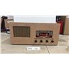 Image 1 : 1950's Tjorcraft Phono Radio Stamped Winnipeg Schools Made in Winnipeg- Working