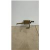 Image 2 : Antique Brass Cigarette Maker Roller Wood Handle Cresent Marvel & Tobacco Leaf Grinder