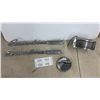Image 1 : 1949/51 Ford Truck Grille Light, 1951/52 Buick Fender Emblem & 2 Econoline 100 Chrome Emblems from