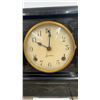 Image 2 : Beautiful Antique 1920's Sessions 8 Day Mantle Clock Ornate Guilded Columns with Key & Pendulum