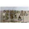 Image 2 : 16 Antique Glass Crystal Cabinet Knobs & 4 Packs America Hardware NOS