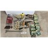 Image 1 : Vintage Hardware Lot: Crank Handles, Rope Mooring, Chrome Wall Tack, & America Hinges Catches NOS