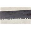 Image 5 : Disston Two-Man Crosscut Saw with Removable Tiller Handle, Champion Tooth Pattern