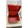 Image 3 : Mall Polisher Metal Tool Box, Scissors, Bell, Brass Drawer Pulls and More