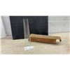 Image 1 : Aladdin Lox-On Glass Chimney for Mantle Lamps Models 12, a, B, C, and 21C with Original Box