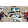 Image 5 : Sewing and Craft Supplies: Embroidery Floss, Ribbons, Brooches, and More