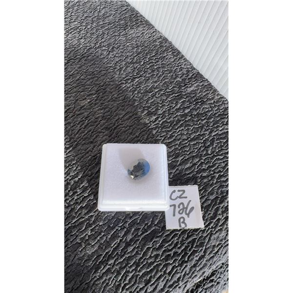 7.8 Carat Natural Blue Sapphire, Untreated, Oval Cut, 11.0mm x 13.8mm