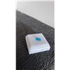 Image 2 : New 0.8 Carat Natural Blue Opal Untreated Oval Cut Gemstone, 6.9 x 10.6 Millimeters
