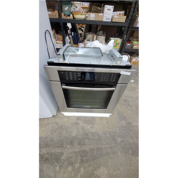 Bosch Stainless Steel Electric Double Wall Oven with Digital Controls Appears New
