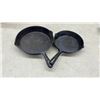 Image 2 : Set of Four Cast Iron Skillets, 9, 7, 5 & 4"