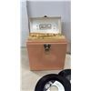 Image 6 : Vintage 45 RPM Carrying Case with Assorted 45 RPM Vinyl Singles and More