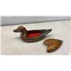 Image 4 : Decorative Ceramic Mallard Duck Figurine, Canada Goose, Painted Egg, and More, Tallest 13 1/2"