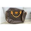 Image 5 : Louis Vuitton Monogram Canvas Keepall Duffel Bag and Rolling Stones Black Duffel Bag