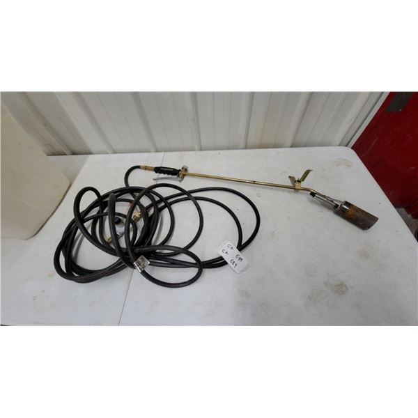 Magnum Propane Torch Weed Burner with Brass Wand and Long Hose
