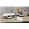 Image 1 : Salter Electronic Baby and Toddler Scale with Removable Tray and Instructions