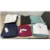 Image 1 : MOBB Medical Scrubs V-Neck Tops and Elastic & Tie-Up Waist Pants in Assorted Colors and Sizes