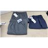 Image 4 : MOBB Medical Scrubs V-Neck Tops and Elastic & Tie-Up Waist Pants in Assorted Colors and Sizes