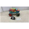 Image 1 : Hot Wheels Monster Trucks RC 1:15 Scale Race Ace Vehicle with Remote Control