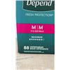 Image 3 : Depend Fresh Protection Women's Maximum Absorbency Underwear, Size Medium, 88 Count
