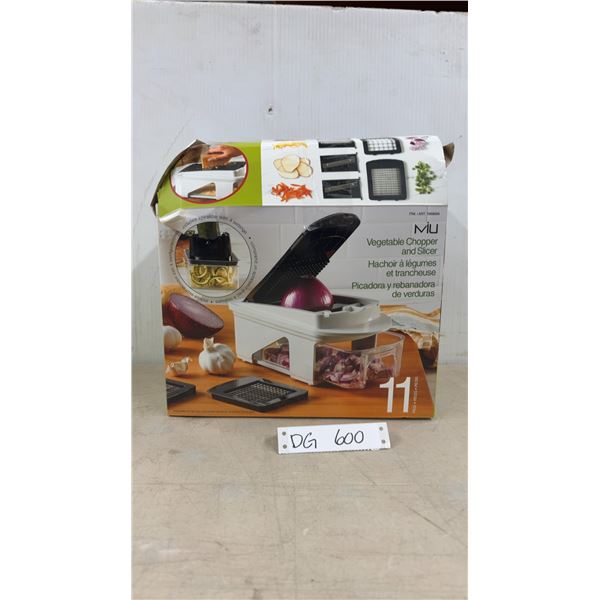 MIU Vegetable Chopper and Slicer 11-Piece Set with Spiralizer
