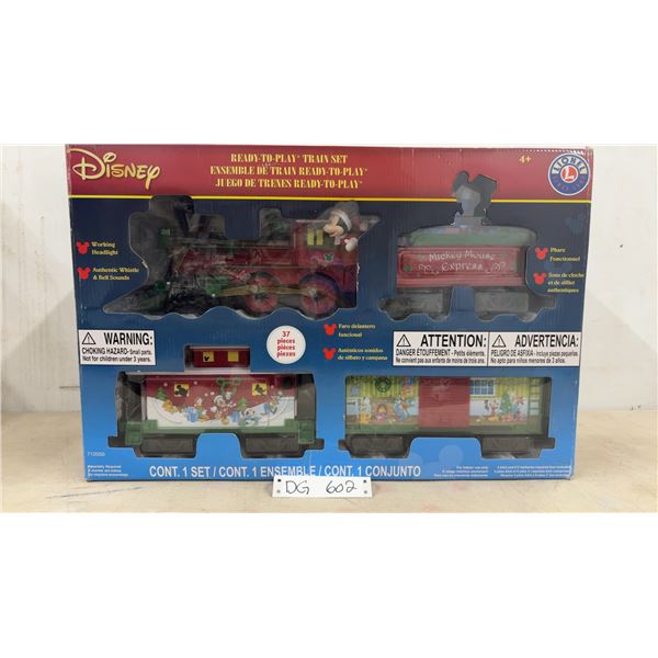 Lionel Disney Mickey Mouse Express Ready-To-Play Train Set 37-Piece Model 712050