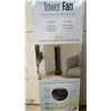 Image 5 : Seville Classics Ultraslimline Tower Fan with Touch Control and Temperature Sensor
