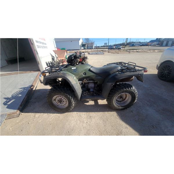 2006 Honda Foreman 500 All-Terrain Vehicle with Winch, Front and Rear Utility Racks