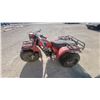 Image 2 : 1984Honda ATC200 Big Red Three-Wheeler All-Terrain Cycle with Rear Rack Forward and Reverse Has