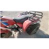 Image 4 : 1984Honda ATC200 Big Red Three-Wheeler All-Terrain Cycle with Rear Rack Forward and Reverse Has