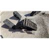 Image 8 : Camoplast Tatou ATV/UTV Track System Set, Rubber Tracks with Green Frame Used Very Little