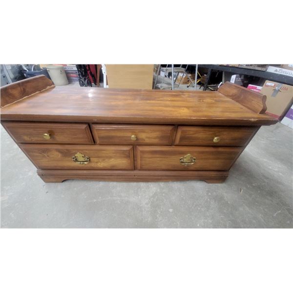 Wooden Cedar Chest 18 x 18 x 48"