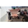 Image 3 : Pull-Behind Broadcast Spreader with V-Shaped Hopper and Tow Hitch Good for Quad or Garden Tractor