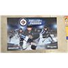 Image 2 : Winnipeg Jets Memorabilia Lot: Blake Wheeler Bobblehead & Poster, 4 Unused NHL Soap, 40 Older Jets