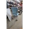 Image 4 : Convaid S-Tretchair Medical Reclining Transport Chair, Light Blue Vinyl