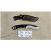 Image 1 : Scorpion Foxed Blade Skinner Knife Total Length About 9" & Blade Is 4.5"