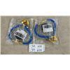 Image 1 : AC Refrigerant Charging Hose Kit with Gauge, Quantity 2