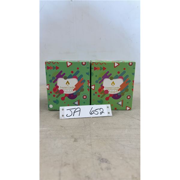 2 New Funny "Back & Body Hurts" Gift Candles