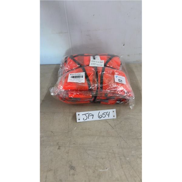 10 Pack Safety Vests - One Size Fits All