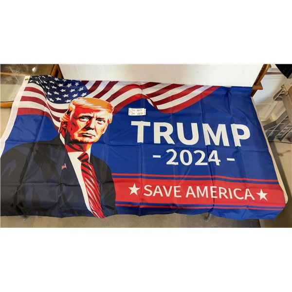 Trump 2024 Save America Political Campaign Flag, 3' X 5'