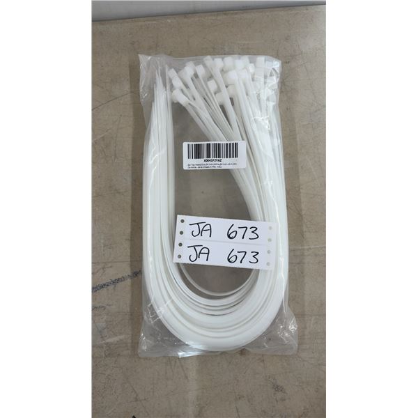 Heavy Duty 24 Inch White Zip Ties