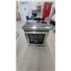 Image 1 : Stainless Steel Slide-In Electric Range with Glass Induction Cooktop and Convection Oven