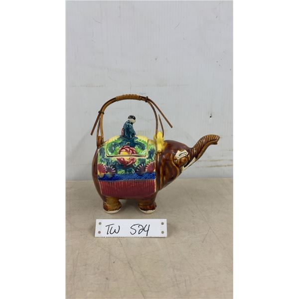 Elephant & Rider Teapot