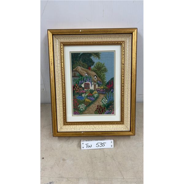 Petit Point Needlework 11 x 14"