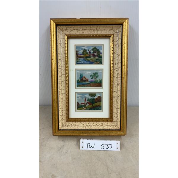 Petit Point Needlework 8 x 12"